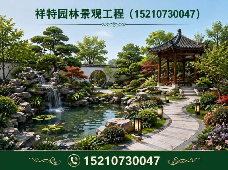 竞秀区祥特园林景观工程展示图