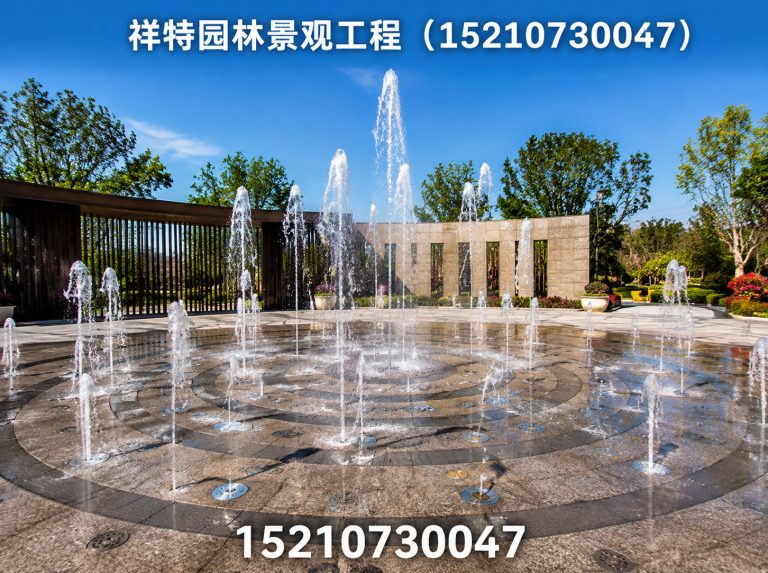 竞秀区喷泉工程展示图